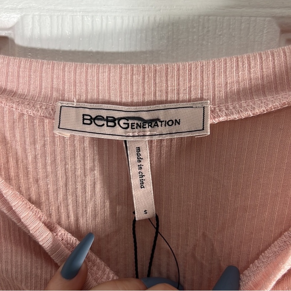 BCBGeneration Pink Tee - Picture 4 of 7
